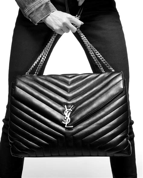 ysl large quilted bag.